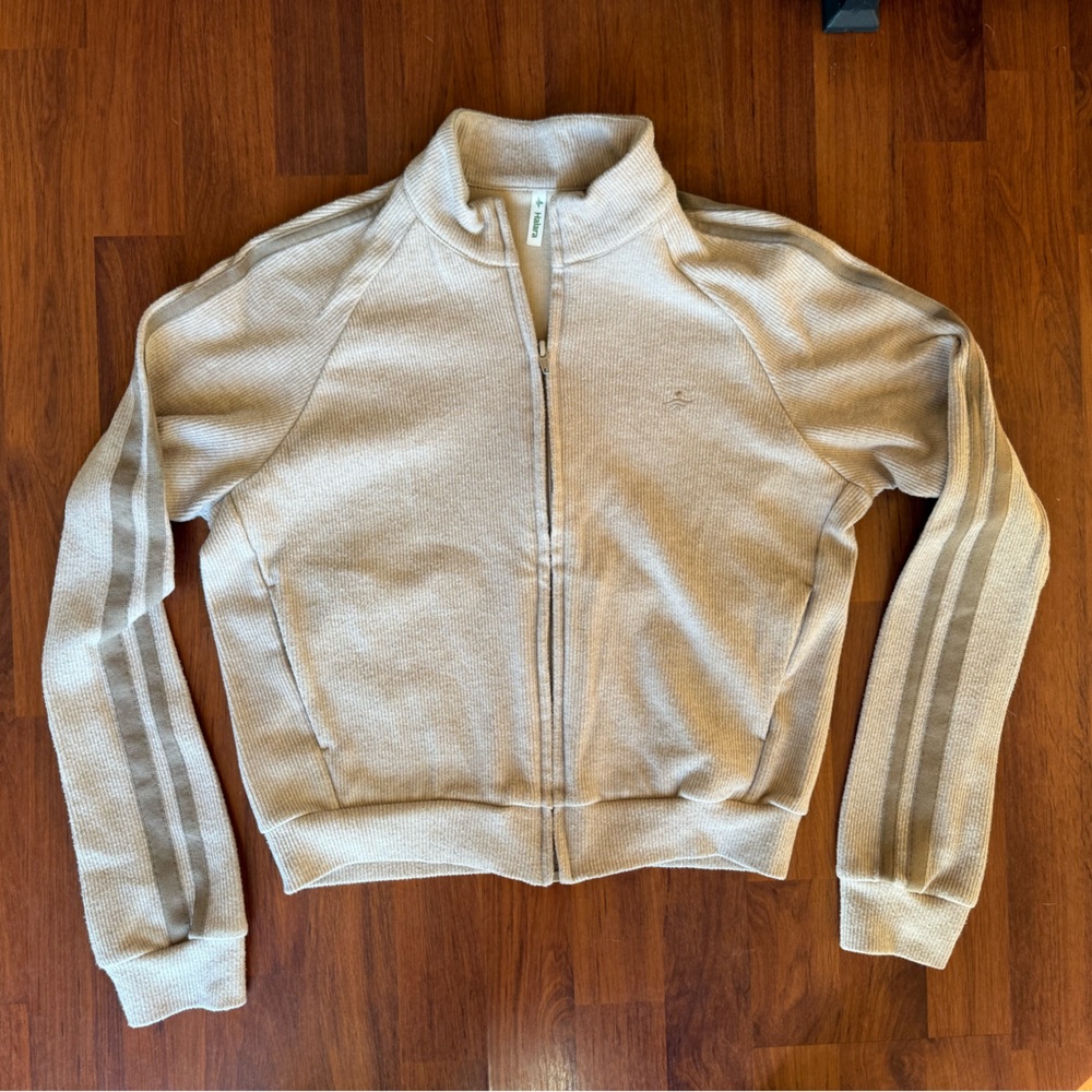 HALARA Light‎ Beige Ribbed Jacket